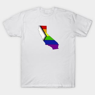 progress pride flag - California T-Shirt